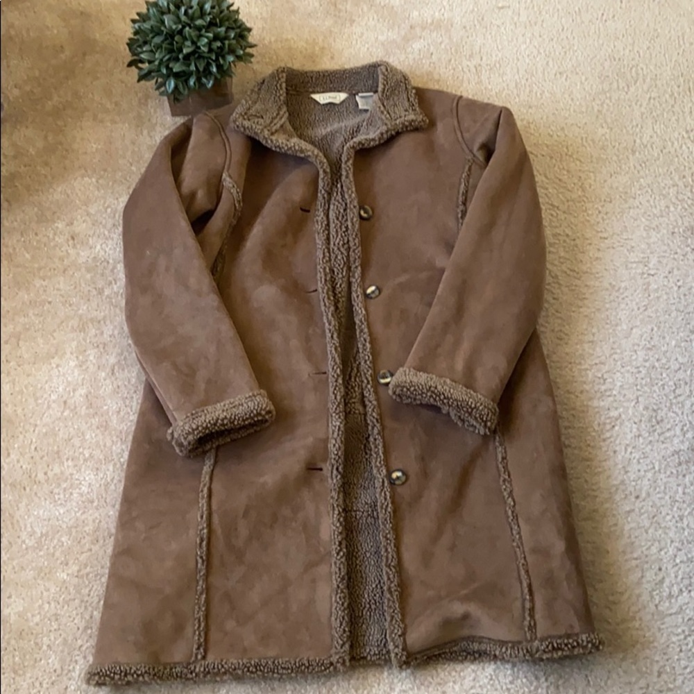 L.L. Bean long coat